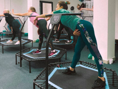 High Up jumping Fitness