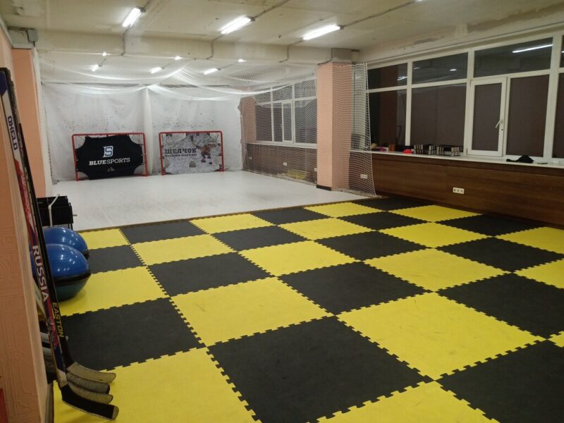 Бросковая зона и зал ОФП Щелчок