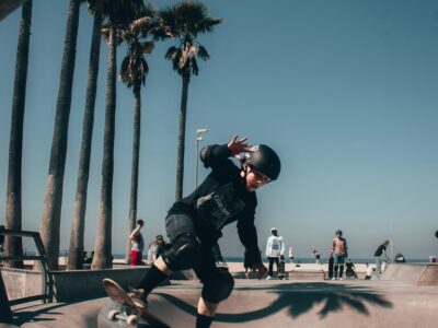 Скейт школа на районе