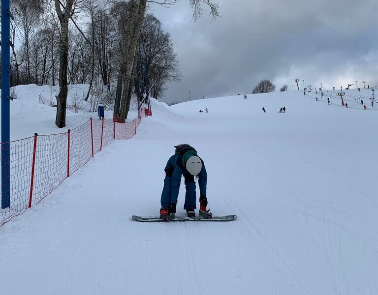 Учебный склон Национальной школы инструкторов