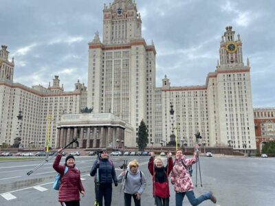 Школа Скандинавской ходьбы Насти Полетаевой